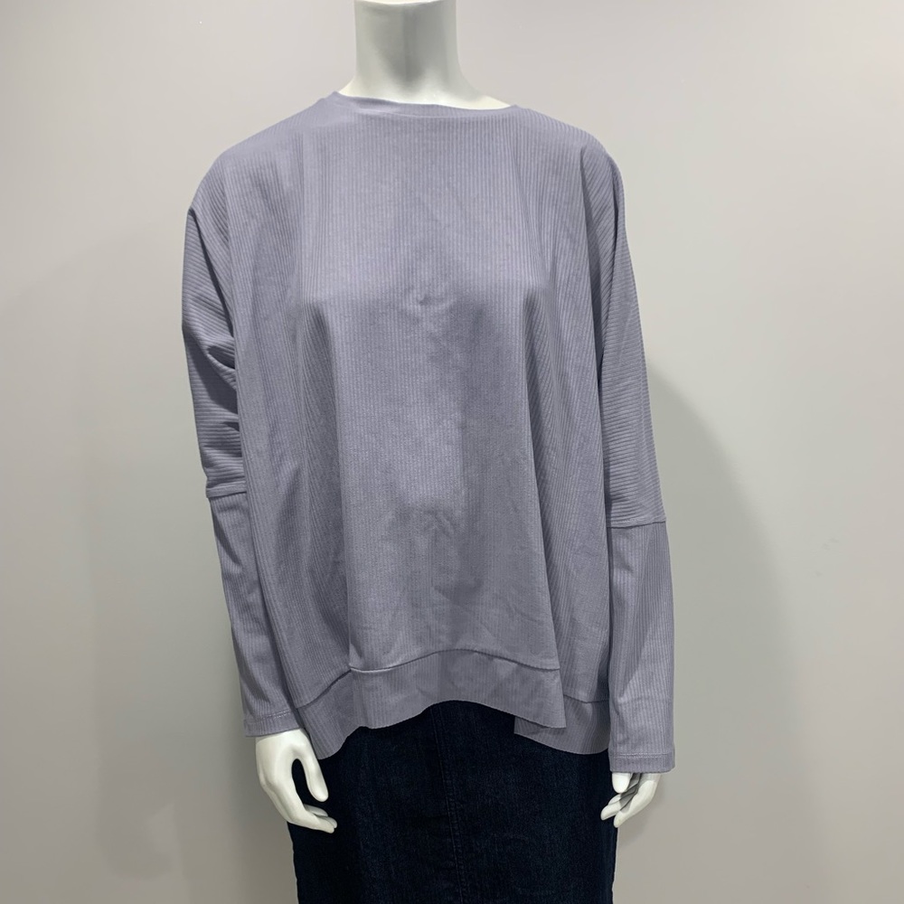 Maya’s Place Oversized Grey Top